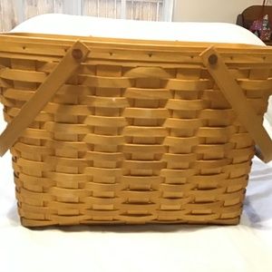 Longaberger Magazine Basket Set